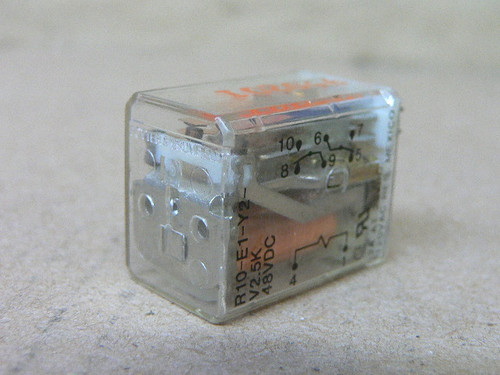 POTTER & BRUMFIELD R10-E1-Y2-V2.5K RELAY 48VDC POTTER & BRUMFIELD R10-E1-Y2-V2.5K RELAY 48VDC