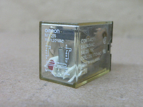 Omron MY2N RELAY 110/120VAC Omron MY2N RELAY 110/120VAC