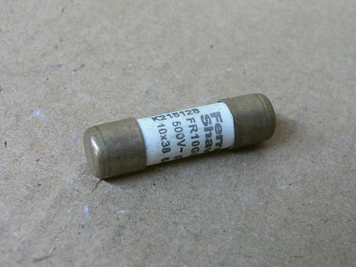 FERRAZ SHAWMUT MERSEN FR10GG50V6 6A 500V FUSE FERRAZ SHAWMUT MERSEN FR10GG50V6 6A 500V FUSE