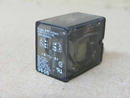 POTTER & BRUMFIELD K10P-11A15-120 120V RELAY POTTER & BRUMFIELD K10P-11A15-120 120V RELAY