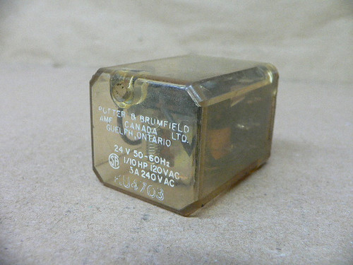 POTTER & BRUMFIELD KU-4703 RELAY 24V POTTER & BRUMFIELD KU-4703 RELAY 24V