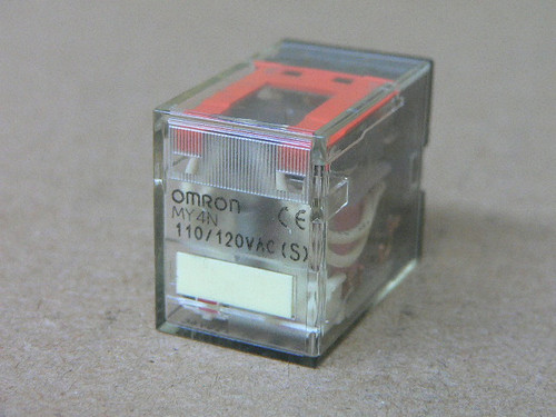 OMRON MY4N RELAY 110/120VAC OMRON MY4N RELAY 110/120VAC