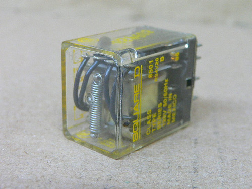 SQUARE D 8501-RS4V20 120V RELAY