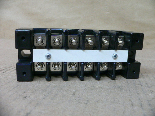 Marathon Terminal Block 1606ST 75A Lugged Wire 600v New