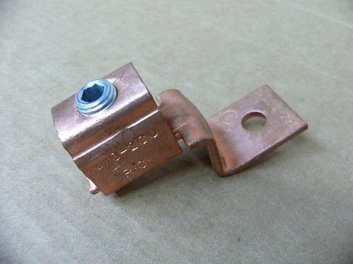GARDNER BENDER GSLU-225, 470-2CU COPPER TERMINAL LUG GARDNER BENDER GSLU-225, 470-2CU COPPER TERMINAL LUG