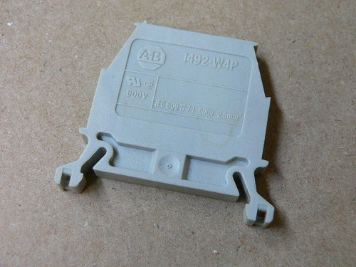 Allen Bradley 1492-W4P Gray Terminal Block  (LOT OF 79)