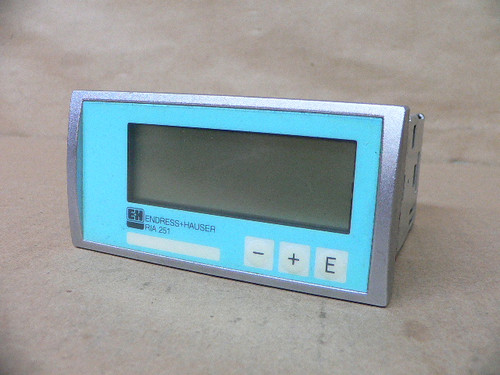 ENDRESS + HAUSER RIA251-DK PROCESS INDICATOR ENDRESS + HAUSER RIA251-DK PROCESS INDICATOR