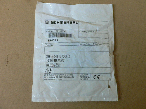 SCHMERSAL EF033.2 EF0332 (101006545)CONTACT / TERMINAL BLOCK FROM N SERIES SCHMERSAL EF033.2 EF0332 (101006545)CONTACT / TERMINAL BLOCK FROM N SERIES