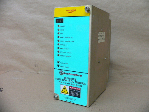 TECHMOTIVE 49-4100-01C5LD CONTROL MODULE DUAL VOLTAGE CAPABLE