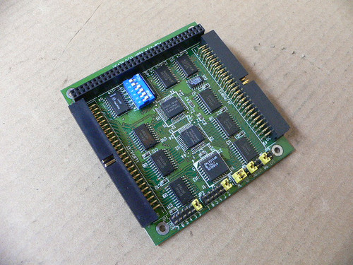 VERALOGIC PCM-3724 48BIT DI/0 REV. A1 PLC CONTROLLER BOARD OCB