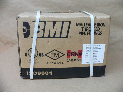BMI #20009, 2", 12PCS BLACK IRON UNION FITTINGS 12PCS