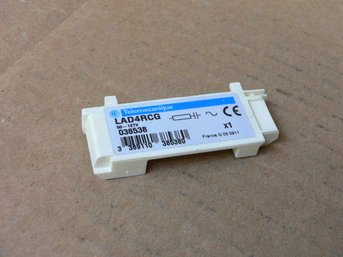 TELEMECANIQUE LAD4RCG CONTACTOR CLIP 50-127V
