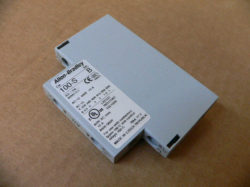 Allen Bradley 100-SA11 Auxiliary Contact 100SA11 Allen Bradley 100-SA11 Auxiliary Contact 100SA11