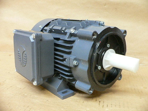Techtop BLA.504D-C 1/2HP 3Phase 4Pole 56C Frame TEFC Aluminum Motor Techtop BLA.504D-C 1/2HP 3Phase 4Pole 56C Frame TEFC Aluminum Motor