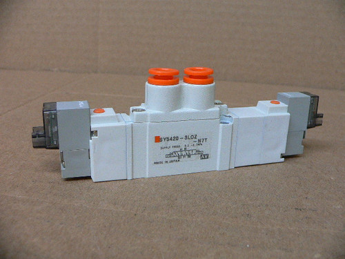 SMC SY5420-SLOZ PNEUMATIC VALVE BODY ASSEMBLY