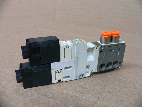 SMC VQ1370-5L0-N3 VQ13705LON3 VALVE DBL SOL CASSETT