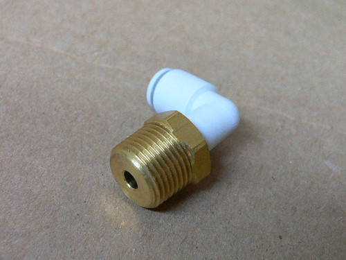 6mm x 3/8 PUSH TO CONNECT MALE ELBOW FITTING KQ2L06-03 SMC 3109 06 17