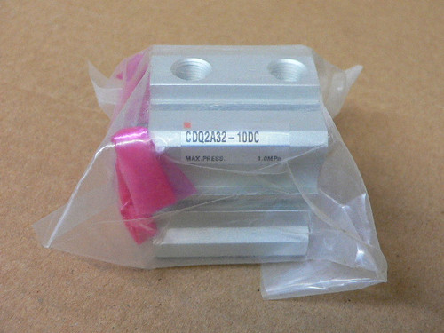 SMC Pneumatic Cylinder CDQ2A32-10DC CDQ2A3210DC 145PSI 1.0MPa New