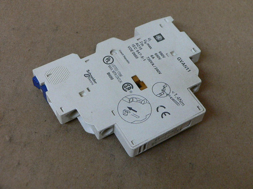 SCHNEIDER ELECTRIC GVAN11 Side Mount Auxiliary GVA N11