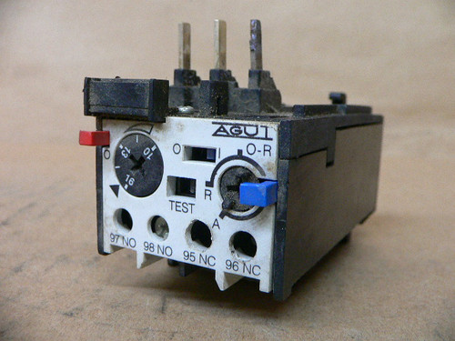 AGUT RILOP, O-R OVERLOAD RELAY AGUT RILOP, O-R OVERLOAD RELAY