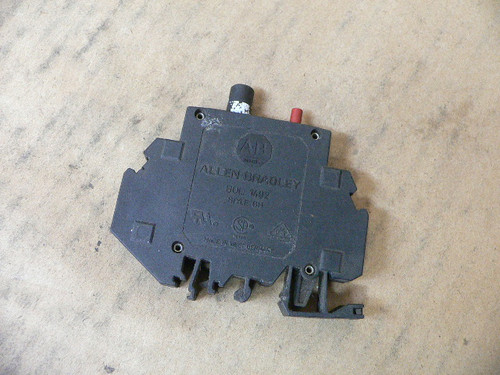 ALLEN BRADLEY 1492-GH005 SINGLE POLE 0.5 AMP CIRCUIT BREAKER 250 VAC
