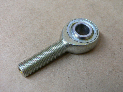 AURORA MB6 MB-6 ROD END 3/8IN BORE MALE THREAD LEFT HAND 1-1/4IN LONG SHANK