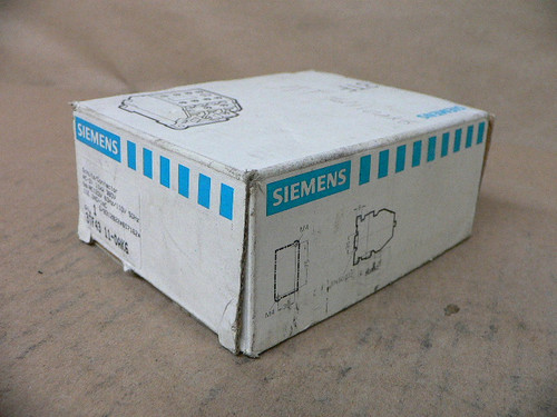 SIEMENS 3TF43 11-0AK6 CONTACTOR 3POLE 1NO+1NC 30AMP 600VAC COIL 110/120V SIEMENS 3TF43 11-0AK6 CONTACTOR 3POLE 1NO+1NC 30AMP 600VAC COIL 110/120V