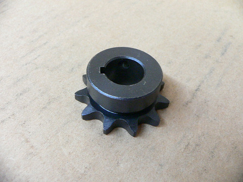 TSUBAKI 40B11F-3/4 Single Strand Sprocket , 40 Chain Size, 3/4 Bore Dia., 11