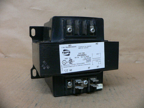 Hammond PH500AJ Voltage Transformer 1ph 500va 600v-ac 120v-ac Hammond PH500AJ Voltage Transformer 1ph 500va 600v-ac 120v-ac