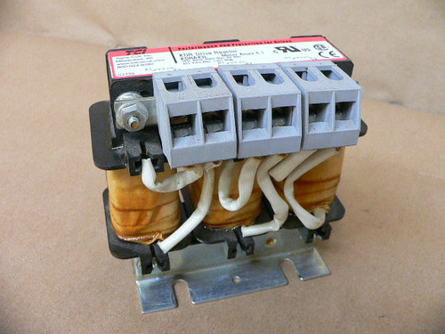 TCI TRANS COIL KDRA43L DRIVE REACTOR 8AMP MAX MOTOR 60HZ 600V 3PH TCI TRANS COIL KDRA43L DRIVE REACTOR 8AMP MAX MOTOR 60HZ 600V 3PH
