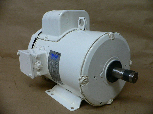 Leeson Electric Motor 131542.00 3 HP 1740 Rpm 1PH 230 Volt 184T Frame Leeson Electric Motor 131542.00 3 HP 1740 Rpm 1PH 230 Volt 184T Frame