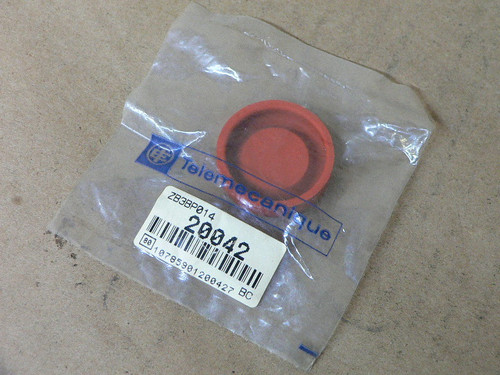 TELEMECANIQUE ZB3BP014 (RED) RED PUSHBUTTON BOOT TELEMECANIQUE ZB3BP014 (RED) RED PUSHBUTTON BOOT