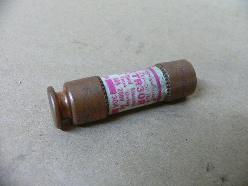 Gould Shawmut TR30R Time Delay Fuse, 30 Amp 250 Volts Class RK5