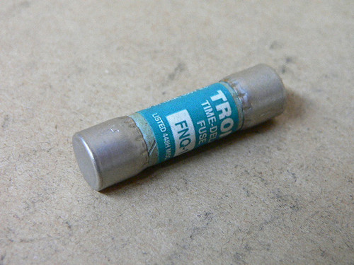 Bussmann Tron FNQ-1 Fuse Time Delay FNQ1 FNQ 1 500 Volts or Less 1 Amp