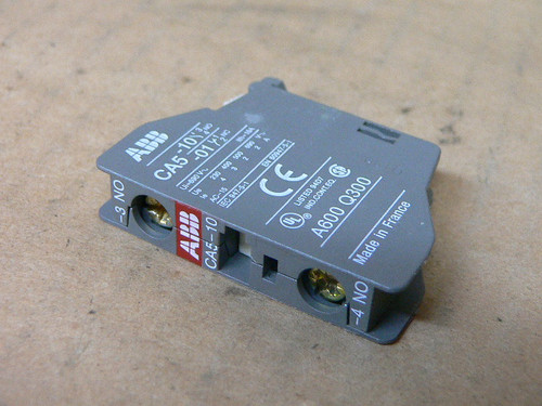 ABB CA5-10 1 NO Auxiliary Contact Block CA510
