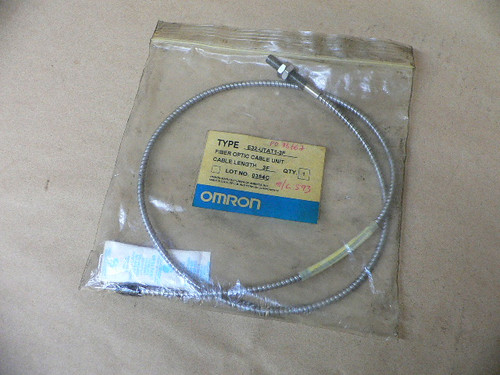 OMRON E32-UTAT1-3F E32UTAT13F FIBER OPTIC CABLE ARMORED 3FT OMRON E32-UTAT1-3F E32UTAT13F FIBER OPTIC CABLE ARMORED 3FT
