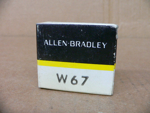 ALLEN BRADLEY W67 OVERLOAD RELAY HEATER ELEMENT CLASS 20 PROTECTION W SERIES