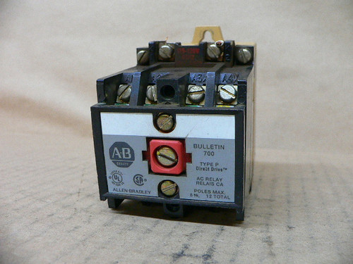 ALLEN BRADLEY 700-P800A1 SERIES B BULLETIN 700 TYPE P AC RELAY ALLEN BRADLEY 700-P800A1 SERIES B BULLETIN 700 TYPE P AC RELAY