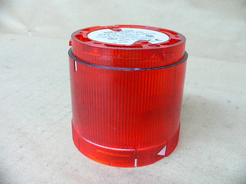 Siemens Red Stack Light, Mod# 8WD4 300-1AB, Max. 230V, Max. 7W, Used Siemens Red Stack Light, Mod# 8WD4 300-1AB, Max. 230V, Max. 7W, Used