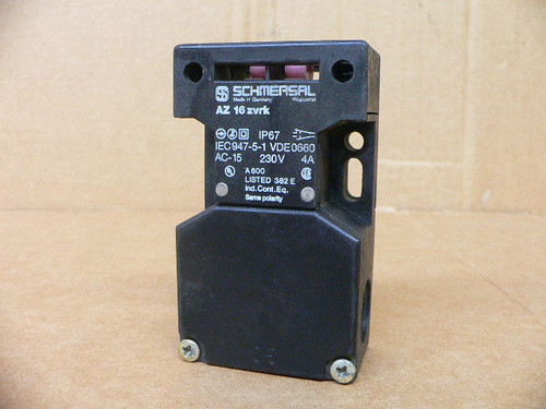 SCHMERSAL AZ 16 zvrk SAFETY INTERLOCK SWITCH 230V 4A