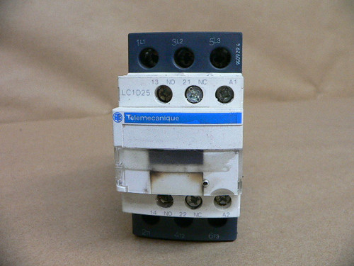 TELEMECANIQUE LC1D25 Contactor 120V 50/60Hz Coil
