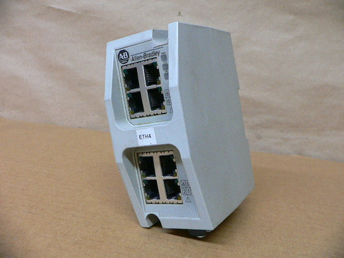 Allen Bradley 1783-EMS08T Ser. B Stratix 6000 8 Port Ethernet Switch