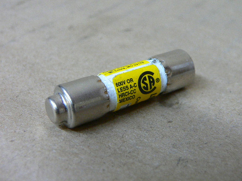 Cooper Bussmann LP-CC-6 ( LPCC-6) 6 600Vac Time Delay Fuse