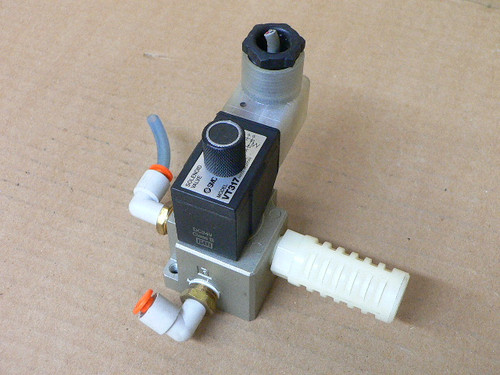 SMC VT317E PNEUMATIC SOLENOID VALVE, 24VDC