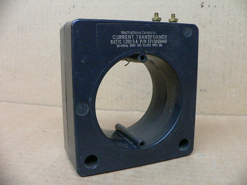 INSTRUMENT TRANSFORMERS INC 197-122 CURRENT TRANSFORMER INSTRUMENT TRANSFORMERS INC 197-122 CURRENT TRANSFORMER