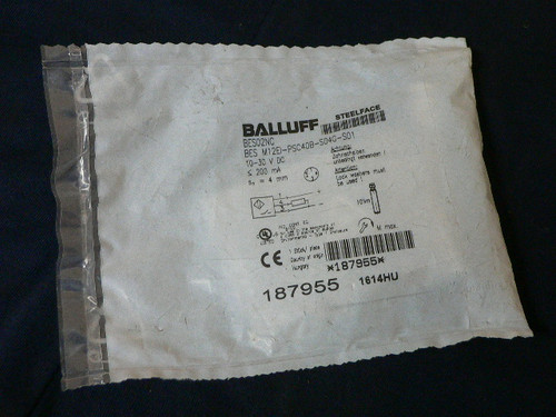 Balluff BES M12EI-PSC40B-S04G-S01 BRAND NEW Proximity Switch BESM12EIPSC40BS04GS01