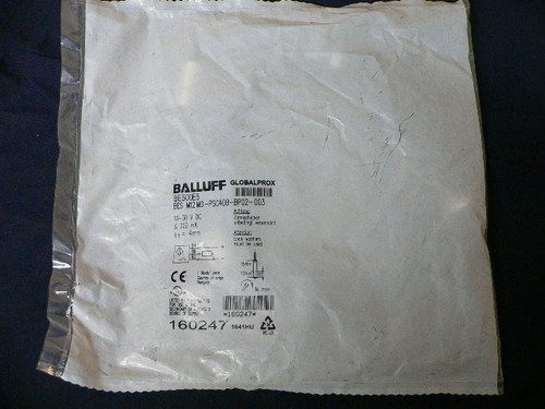 BALLUFF BES M12MD-PSC40B-BP02-003(BES00E5)Inductive Standard Sensors PNP New. BALLUFF BES M12MD-PSC40B-BP02-003(BES00E5)Inductive Standard Sensors PNP New.