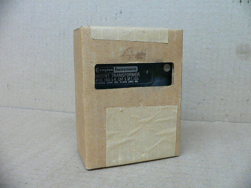CROMPTON INSTRUMENTS 100:5 CURRENT TRANSFORMER 5 SFT-101 CROMPTON INSTRUMENTS 100:5 CURRENT TRANSFORMER 5 SFT-101
