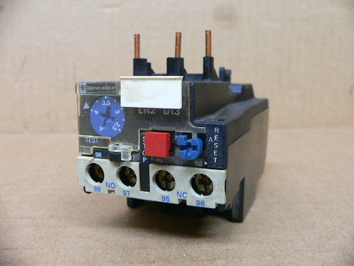 TELEMECANIQUE LR2D1308 OVERLOAD RELAY 2.5-4A TELEMECANIQUE LR2D1308 OVERLOAD RELAY 2.5-4A