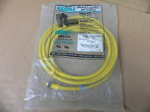 REMKE 51308 CORD SET YELLOW FEMALE CIRCULAR CONNECTOR STRAIGHT 5POSITION 12FT REMKE 51308 CORD SET YELLOW FEMALE CIRCULAR CONNECTOR STRAIGHT 5POSITION 12FT